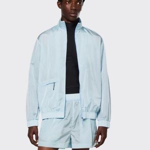 RAINS Track Jacket - Sky (Unisex)